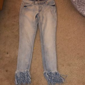 Fringe Jeans